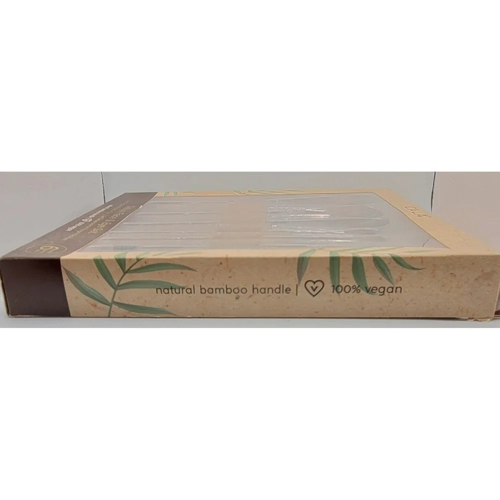 Cala Deluxe Face & Eye 6 brush set 100% vegan NIB sealed
